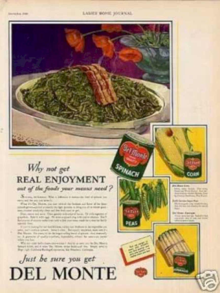 Del Monte Canned Vintage Retro Advert Ads A4 Photo Print