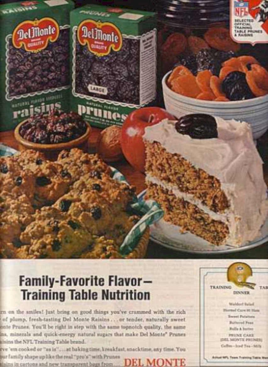 Del Monte Raisins Vintage Retro Advert Ads A4 Photo Print