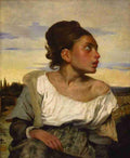 Delacroix Eugene 1798 1863 Orphan in the Cemetery 1823 A4 Photo Print