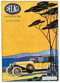 Delage Vintage A4 Photo Print