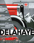 Delahaye 2 Vintage A4 Photo Print