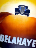 Delahaye Girot 1935 Vintage Retro Advert Poster A4 Photo Print