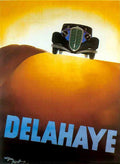 Delahaye Vintage A4 Photo Print