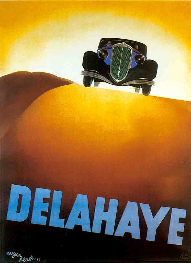 Delahaye Vintage A4 Photo Print