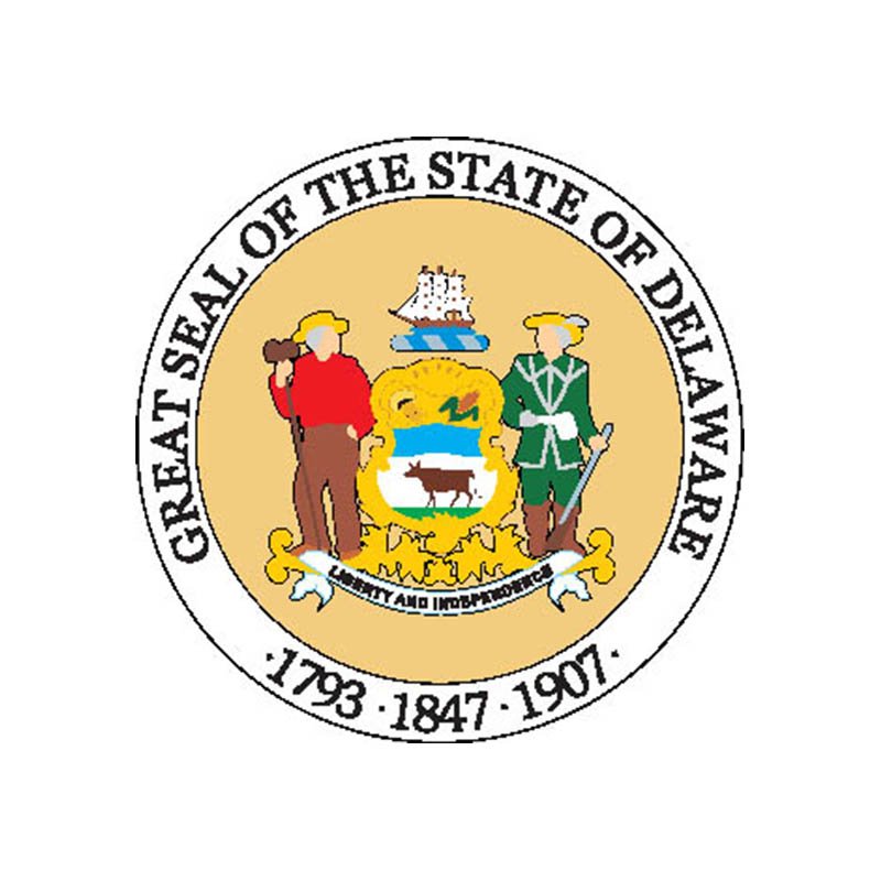 Delaware Seal N4778 A4 Photo Print