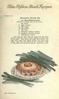 Delicious Recipes by California Peach Growers 1920 Delicious Peach Pie A4 Photo Print