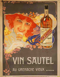 DellepianneVinSautel Vintage Advert A4 Photo Print