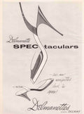 Delmanette Spectaculars Shoes Vintage Retro Advert Poster A4 Photo Print