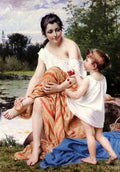 Delobbe Francois Alfred The Offering A4 Photo Print