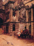 Delort Charles Edouard Edmo A Toast To Love A4 Photo Print