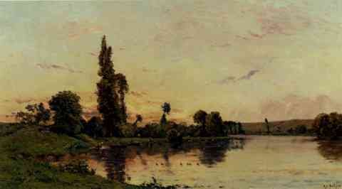 Delpy Hippolyte Camille Washerwomen On A Riverbank A4 Photo Print