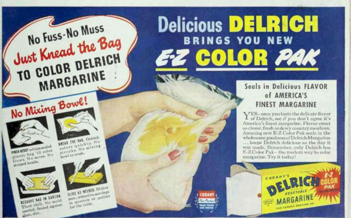 Delrich E Z Vintage Retro Advert Poster A4 Photo Print