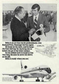 Delta Airline 727 Vintage Retro Advert Ads A4 Photo Print