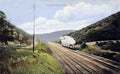 Denbighshire Colwyn Bay Conway Road Train Vintage A4 Photo Print