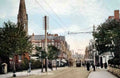 Denbighshire Colwyn Bay Conway Road Vintage A4 Photo Print