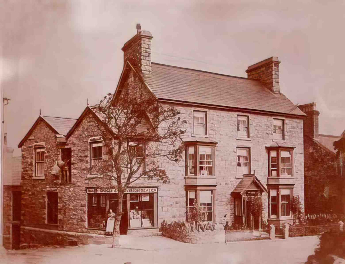Denbighshire Colwyn Bay Ivy House Vintage A4 Photo Print