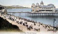 Denbighshire Colwyn Bay Pier and Pavilion 1905 Vintage A4 Photo Print
