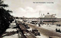 Denbighshire Colwyn Bay Pier and Promenade 1930 Vintage A4 Photo Print