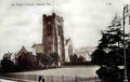 Denbighshire Colwyn Bay St Pauls Church Vintage A4 Photo Print