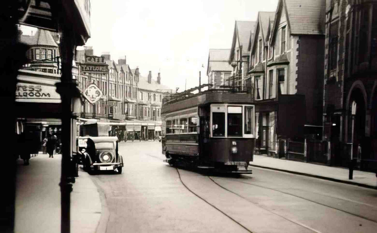 Denbighshire Colwyn Bay Terminus Vintage A4 Photo Print