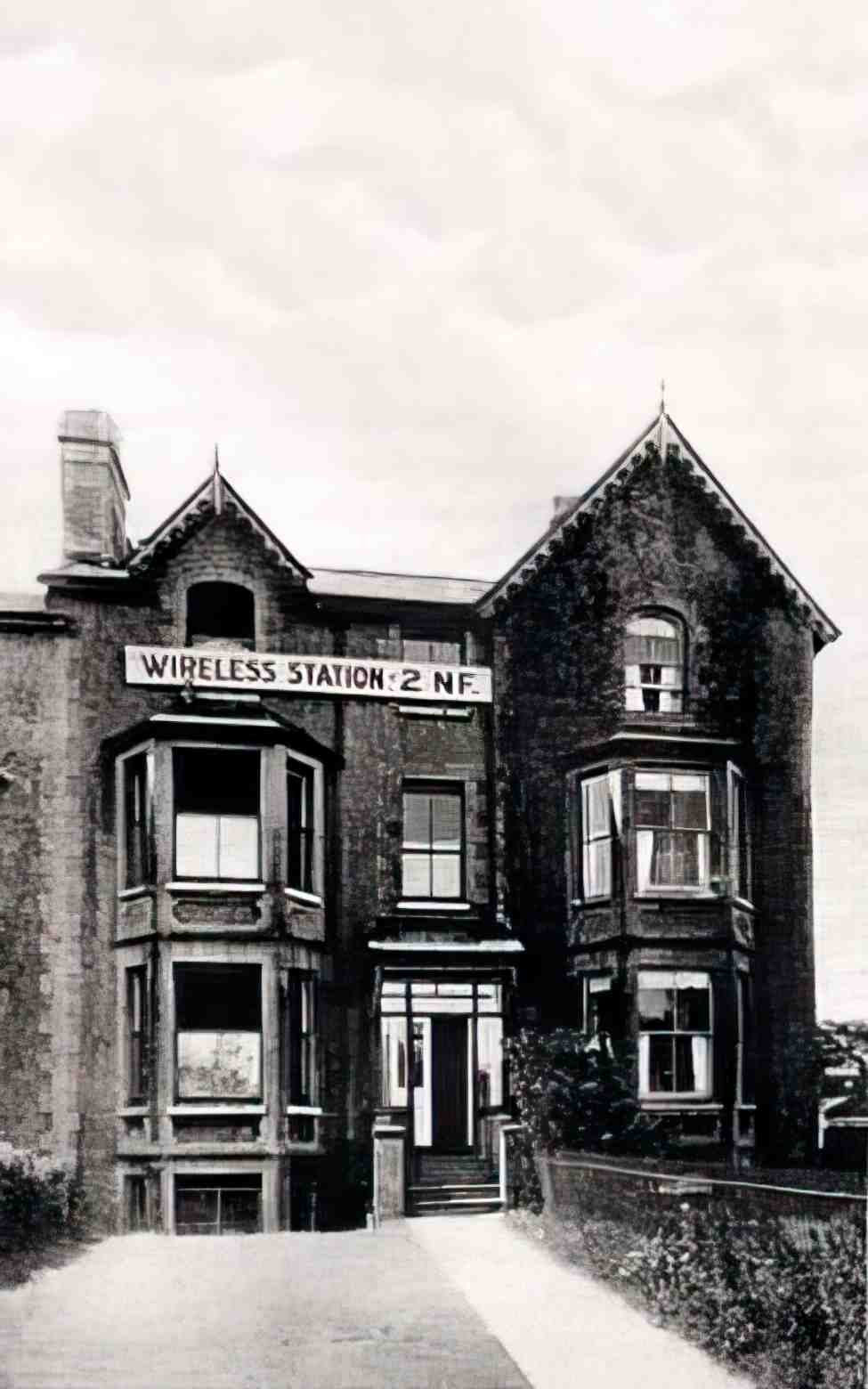 Denbighshire Colwyn Bay Wireless College 1950 Vintage A4 Photo Print