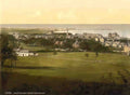 Denbighshire Colwyn Bay from the Woods Vintage A4 Photo Print