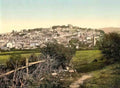 Denbighshire Denbigh General View Vintage A4 Photo Print