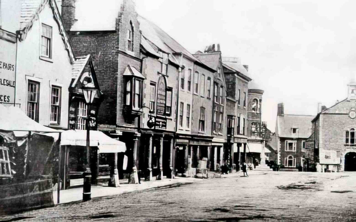 Denbighshire Denbigh High Street 1 Vintage A4 Photo Print