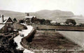 Denbighshire Llandrillo Church and Little Ormes Head Vintage A4 Photo Print