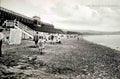 Denbighshire Old Colwyn The Beach Vintage A4 Photo Print