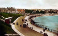 Denbighshire Rhos on Sea Promenade Vintage A4 Photo Print