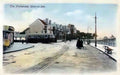 Denbighshire Rhos on Sea The Promenade and Tram Vintage A4 Photo Print