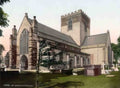 Denbighshire St Asaph Cathedral Vintage A4 Photo Print