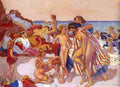 Denis Maurice Bacchus And Ariadne  A4 Photo Print