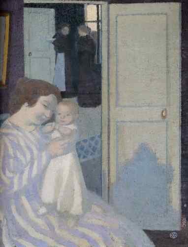Denis Maurice Mother And Child  A4 Photo Print