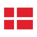Denmark Flag N1341 A4 Photo Print
