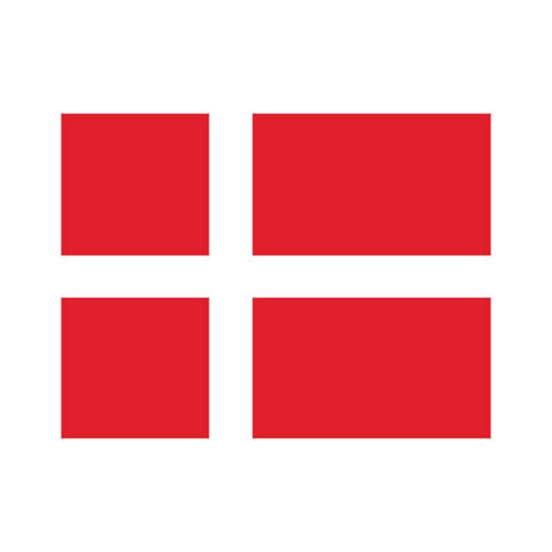 Denmark Flag N1341 A4 Photo Print
