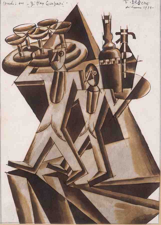 Depero Vintage Advert A4 Photo Print