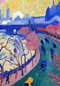 Derain charing cross CROP A4 Photo Print