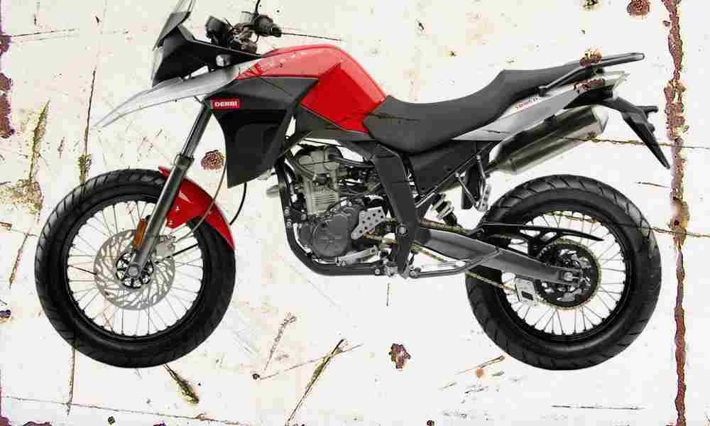 Derbi Terra125 2006 Aged Vintage A4 Photo Print