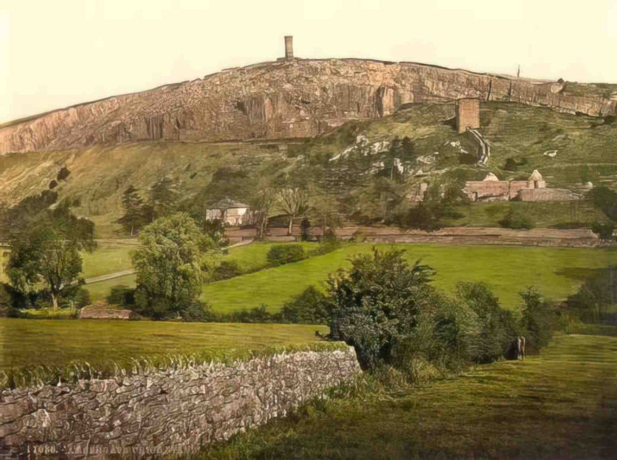 Derbyshire Ambergate Crich Stand 8 Counties Vintage A4 Photo Print