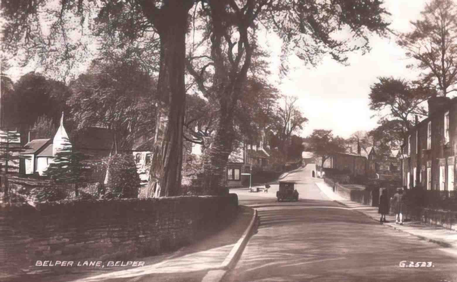 Derbyshire Belper Belper Lane 1940s 800pix Vintage A4 Photo Print