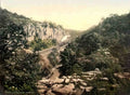 Derbyshire Buxton Cheedale Vintage A4 Photo Print