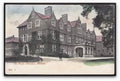 Derbyshire Derby The Royal Infirmary Hospital From Drive Boy Poses Vintage A4 Photo Print