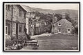 Derbyshire Edale Village Road Cottages Vintage A4 Photo Print