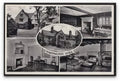Derbyshire Hartington Hall Youth Hostel 5 Views Bedroom Reading Room Printed Crd Vintage A4 Photo Print
