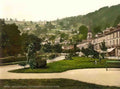 Derbyshire Matlock Bath Prom and Heights of Jacob Vintage A4 Photo Print