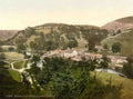Derbyshire Monsale Dale from Railway Station Vintage A4 Photo Print