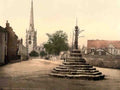 Derbyshire Repton Market Cross Vintage A4 Photo Print