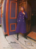 Dereta Wool Coat 1970s Vintage Retro Advert